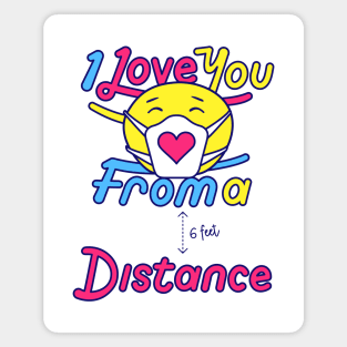 COVID-19: Love From A Distance Magnet